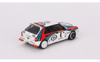 1:64 1/64 Lancia Delta HF Integrale Evoluzione No 4 Winner Rally Monte Carlo Auriol Occelli 1992 Martini white Tarmac