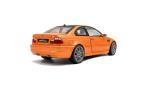 1:18 1/18 BMW E46 Serija 3 M3 Kupe 2000 2006 narančasto crni Solido