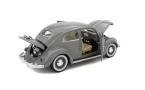 1:18 1/18 Volkswagen VW Beetle 1950 1959 grey Bburago