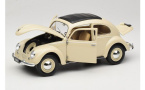 1:18 1/18 Volkswagen VW Beetle panoramic roof 1950 1959 cream Welly