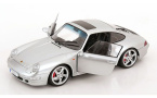 1:18 1/18 Porsche 993 911 4S 1996 1998 polar silver Solido