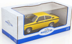 1:18 1/18 Opel Kadett C Kupe GT E 1975 1979 žuto crni Model Car Group MCG