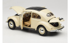 1:18 1/18 Volkswagen VW Beetle panoramic roof 1950 1959 cream Welly