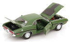 1:18 1/18 Dodge Challenger R T Hemi Coupe 1970 1971 green black Greenlight
